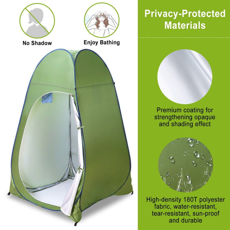 1 Person Outdoor Pop Up Toilet Tent Sports & Outdoors - DailySale