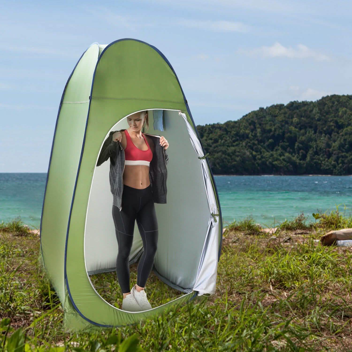 1 Person Outdoor Pop Up Toilet Tent Sports & Outdoors - DailySale