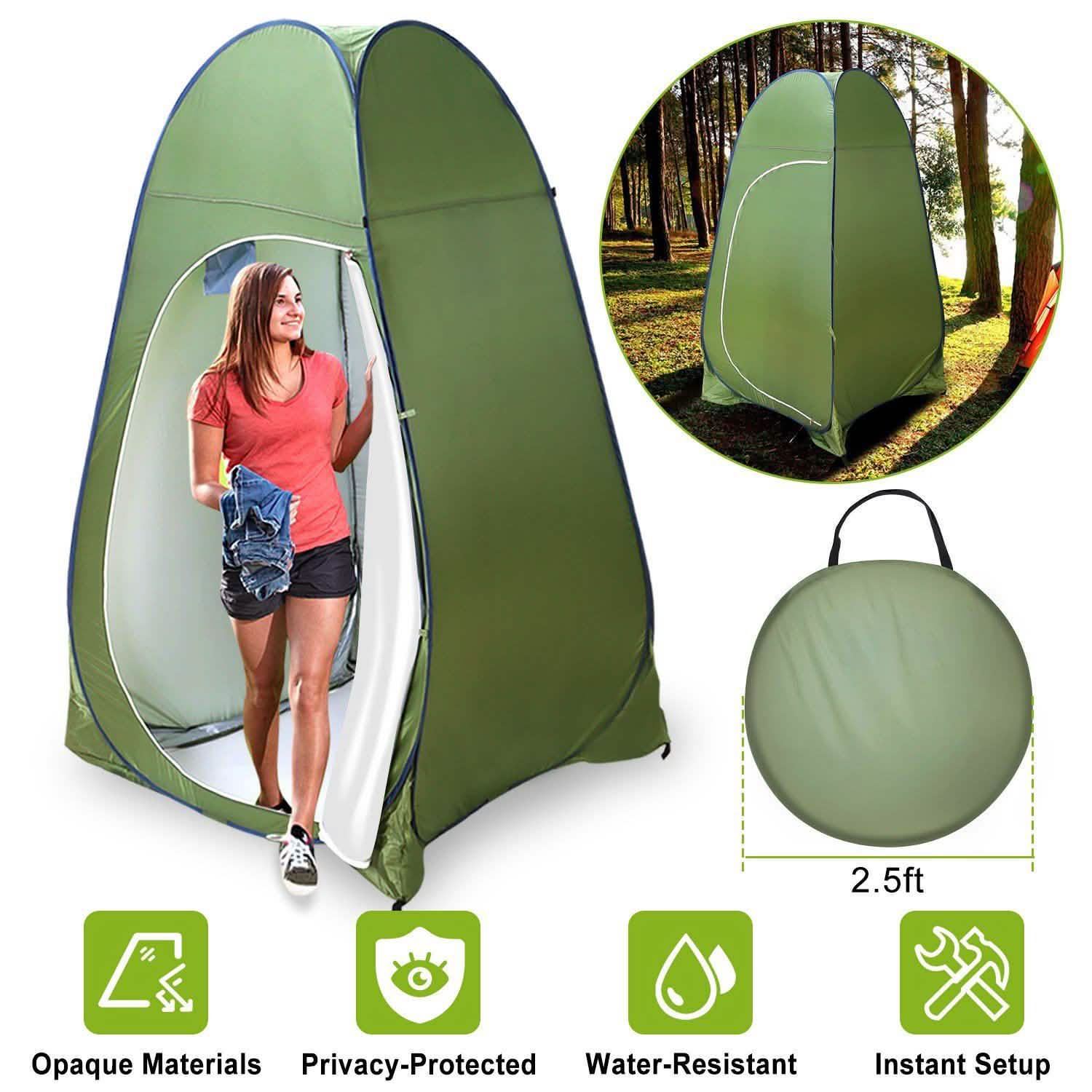 1 Person Outdoor Pop Up Toilet Tent Sports & Outdoors - DailySale