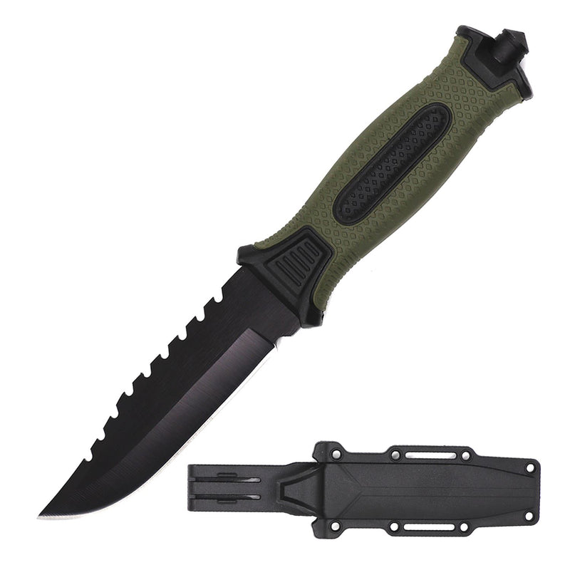 10-inch Hunting Knife with ABS Sheath Tactical - DailySale