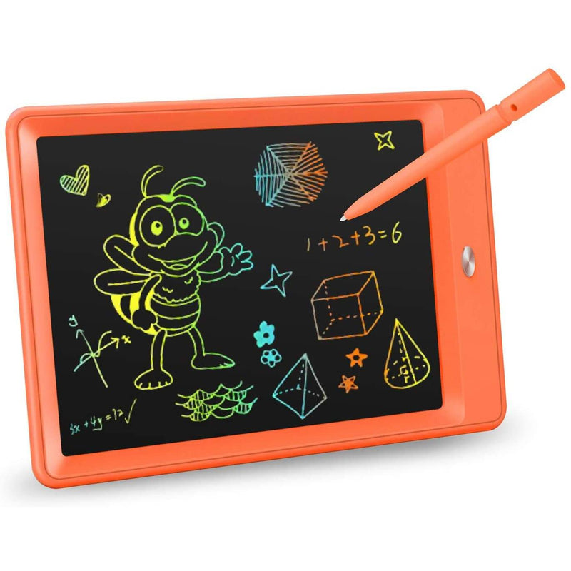 10-Inch LCD Writing Tablet Toys & Games Orange - DailySale