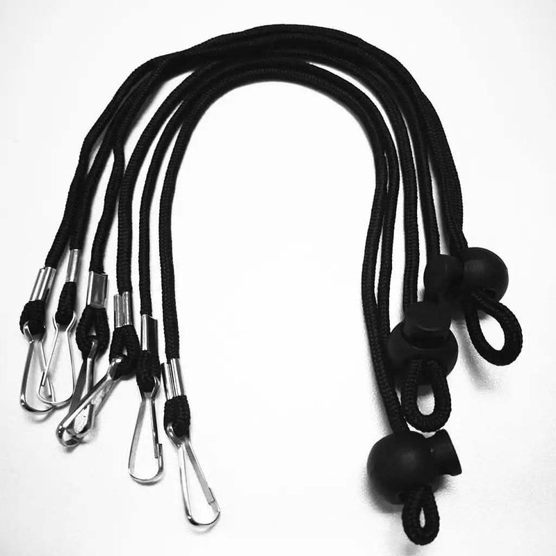 10-Pack: Adjustable Face Mask Neck Lanyard Face Masks & PPE - DailySale
