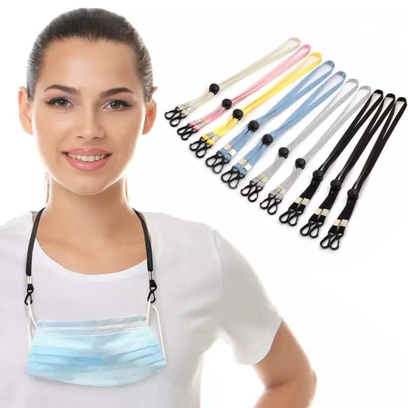 Mask Loop Extender 10-Pack: Adjustable Lanyard/Mask Loop Extender | DailySale