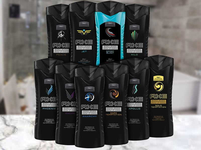 10-Pack: Axe Shower Gel/Body Wash 8.45 oz - Assorted Scents Beauty & Personal Care - DailySale