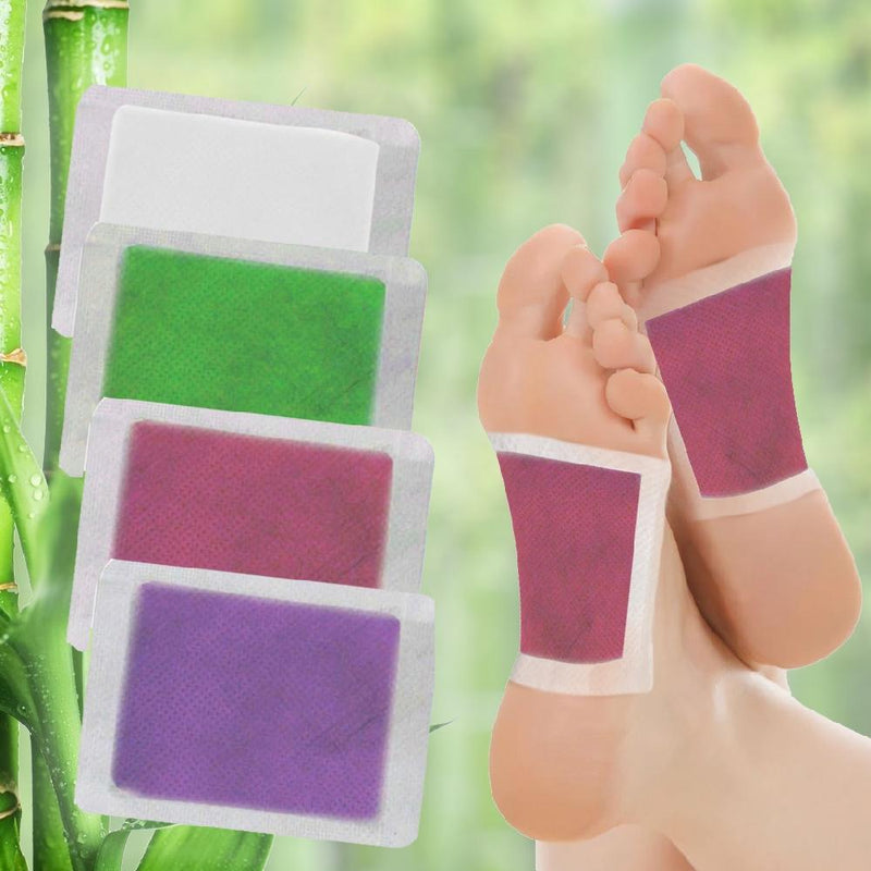 10-Pack: Detoxifying Scented Bamboo Foot Pads Wellness & Fitness - DailySale