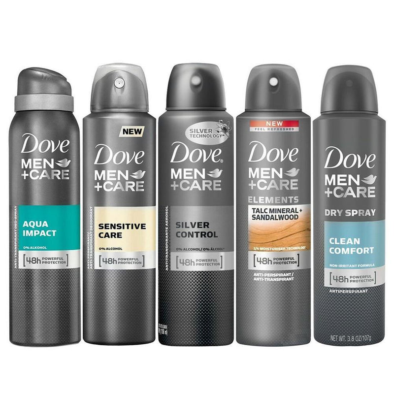 10-Pack: Dove Antiperspirant Spray Deodorant For Men Beauty & Personal Care - DailySale