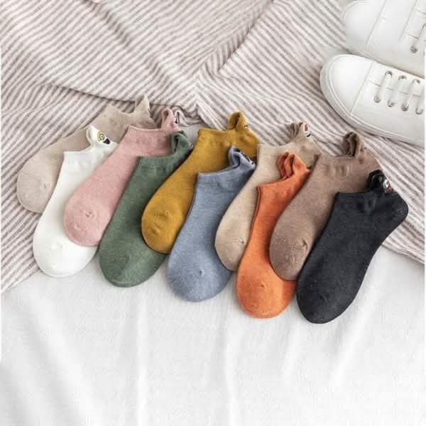10-Pack: Embroidered Expression Women Socks Women's Accessories - DailySale