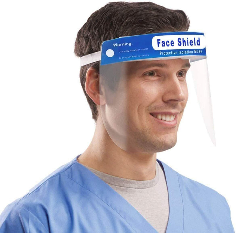 10-Pack: Face Protection Shields Face Masks & PPE - DailySale