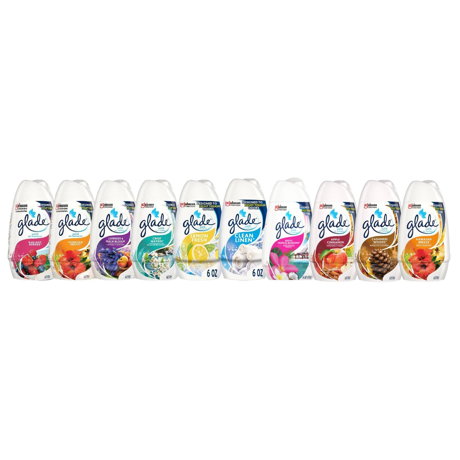 10-Pack: Glade Solid Air Freshener Deodorizer Wellness - DailySale