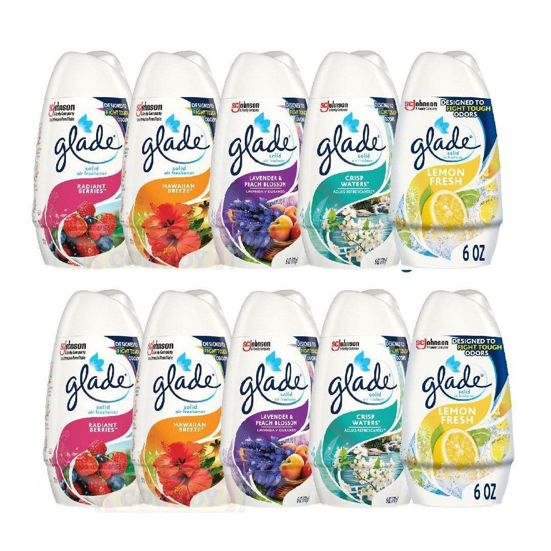 10-Pack: Glade Solid Air Freshener Deodorizer Wellness - DailySale