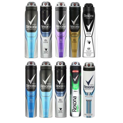 10-Pack: Men Rexona Anti-perspirant Deodorant Body Spray Men's Grooming - DailySale