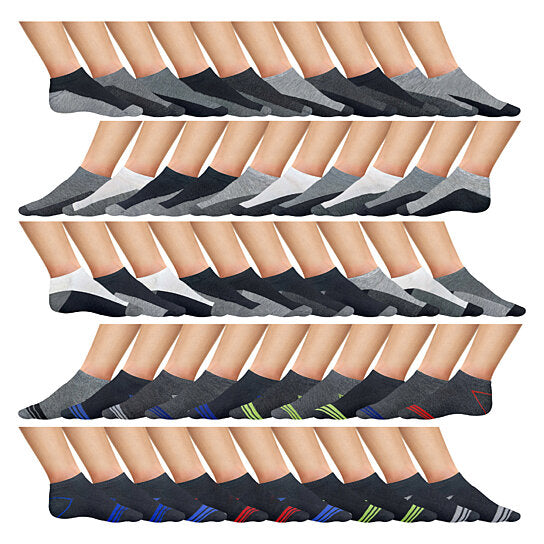 10-Pairs: Men's Active Low-Cut Ankle Socks Men's Shoes & Accessories - DailySale