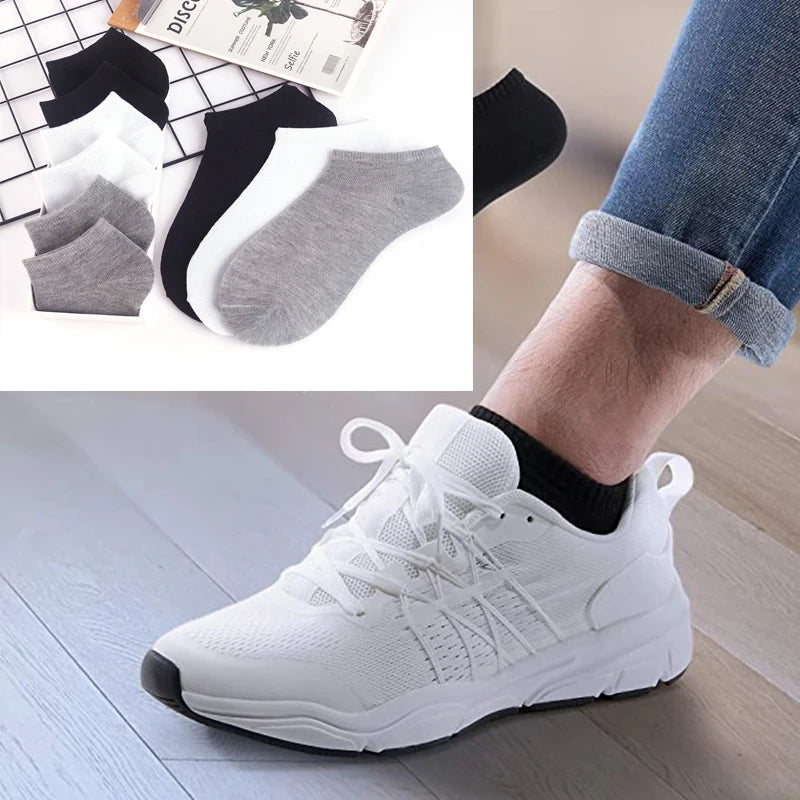 10-Pairs: Women's Solid Color Ankle Socks Women's Shoes & Accessories - DailySale