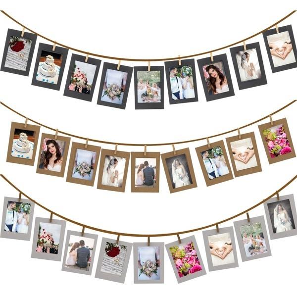 10-Piece: 3 Inch DIY Creative Wall Hanging Photo Frame Everything Else - DailySale