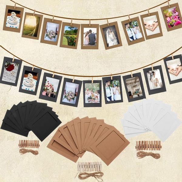 10-Piece: 3 Inch DIY Creative Wall Hanging Photo Frame Everything Else - DailySale