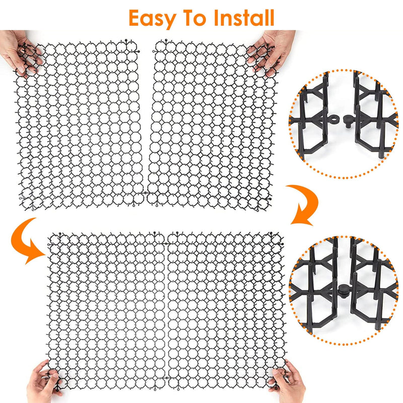 10-Piece: Cat Repellent Scat Mat with Spikes Pest Control - DailySale