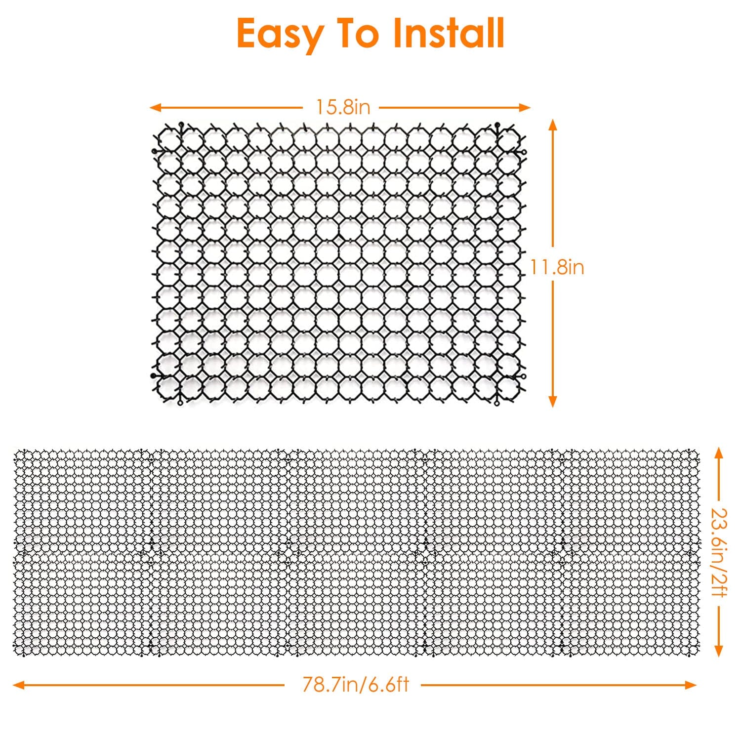 10-Piece: Cat Repellent Scat Mat with Spikes Pest Control - DailySale