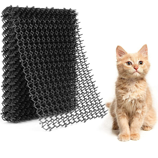 10-Piece: Cat Repellent Scat Mat with Spikes Pest Control - DailySale