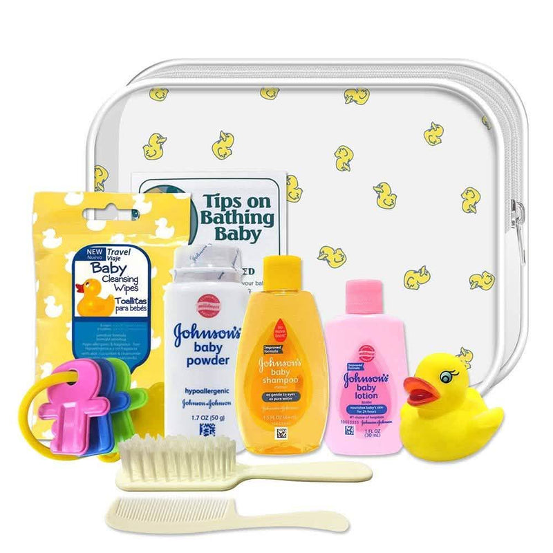 10-Piece: Johnson Newborn Bath Time Kit Baby - DailySale