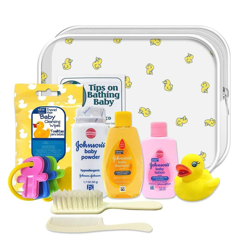 10-Piece: Johnson Newborn Bath Time Kit Baby - DailySale