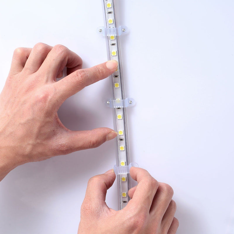 10-Piece: LED Strip Light Clips Everything Else - DailySale
