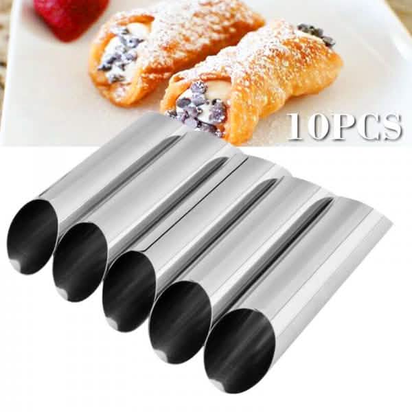 10-Piece: Non-Stick Buttercream Corner Danish Pastry Molds Kitchen Tools & Gadgets - DailySale