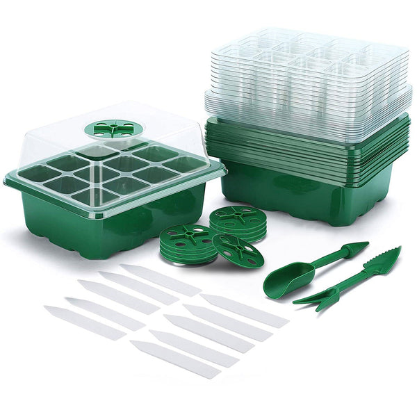 10-Piece: Reusable Seed Starter Tray Kit Garden & Patio - DailySale