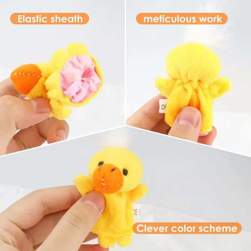 10-Piece Set: Cute Finger Puppets Baby Mini Plush Toys Toys & Games - DailySale