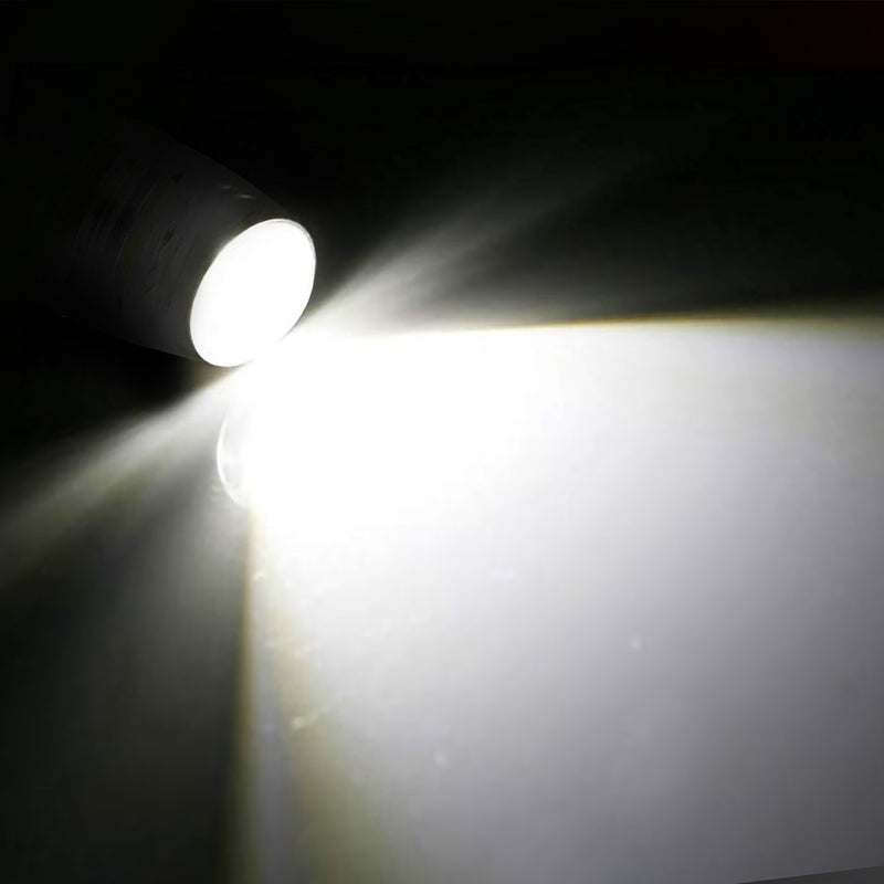 10-Piece: Xenon White Wedge Base LED Bulbs Automotive - DailySale