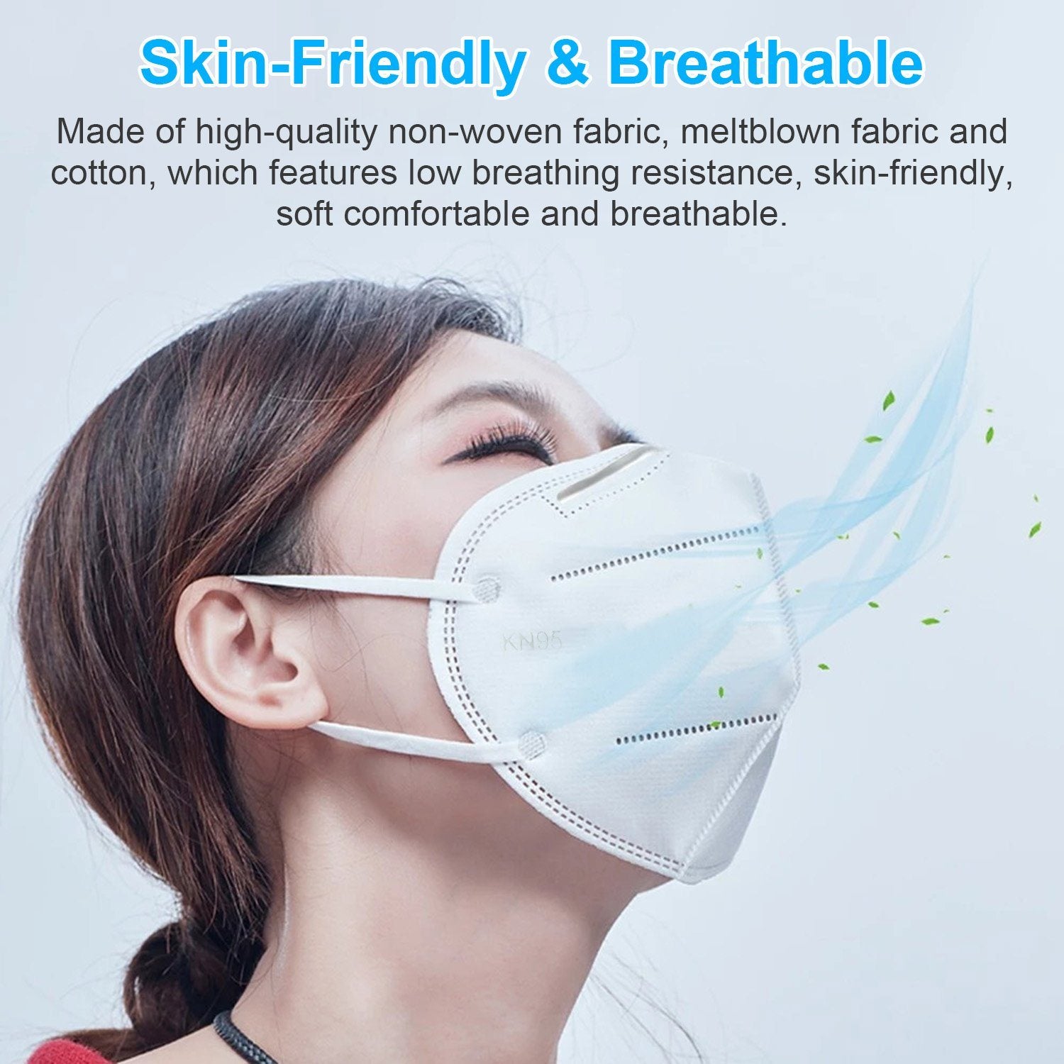 10-Pieces: Disposable KN95 Mask FFP Face Masks & PPE - DailySale