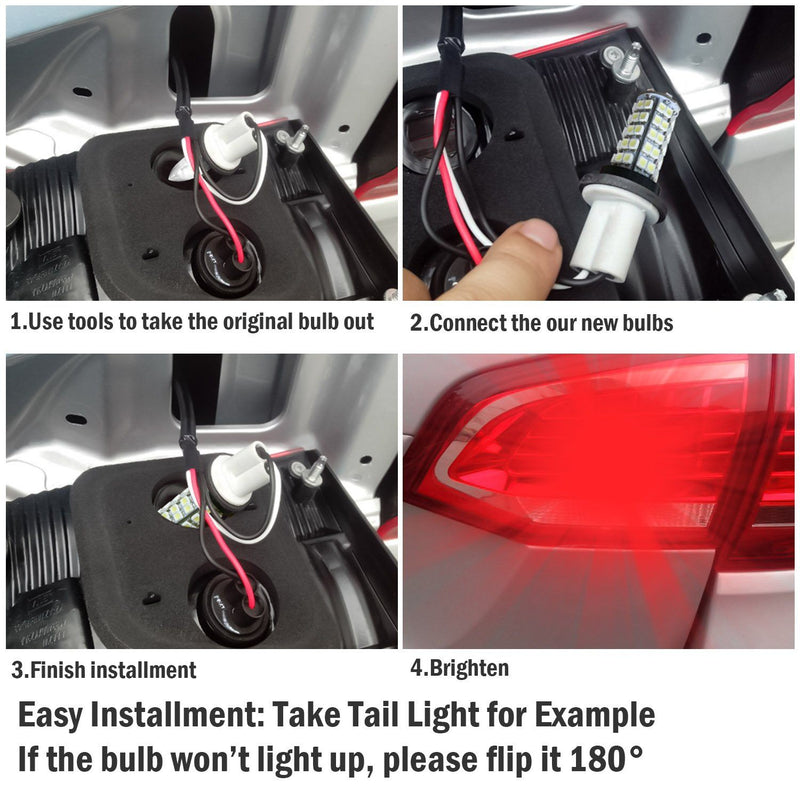 10-Pieces: LED Car Light Bulbs Automotive - DailySale