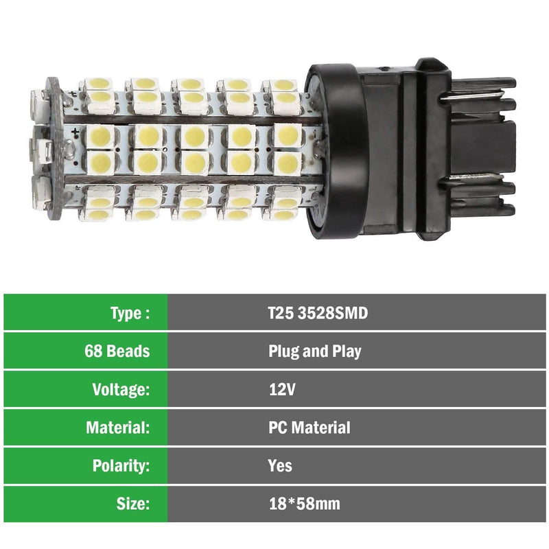 10-Pieces: LED Car Light Bulbs Automotive - DailySale