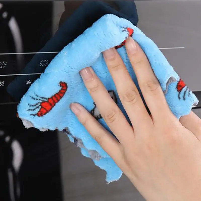 10-Pieces: Reusable Dish Cellulose Sponge Cloths Kitchen Tools & Gadgets - DailySale