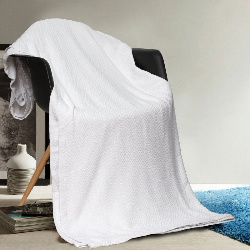 100% Cotton Oversized Heavy Super Soft Throw Blanket Cover