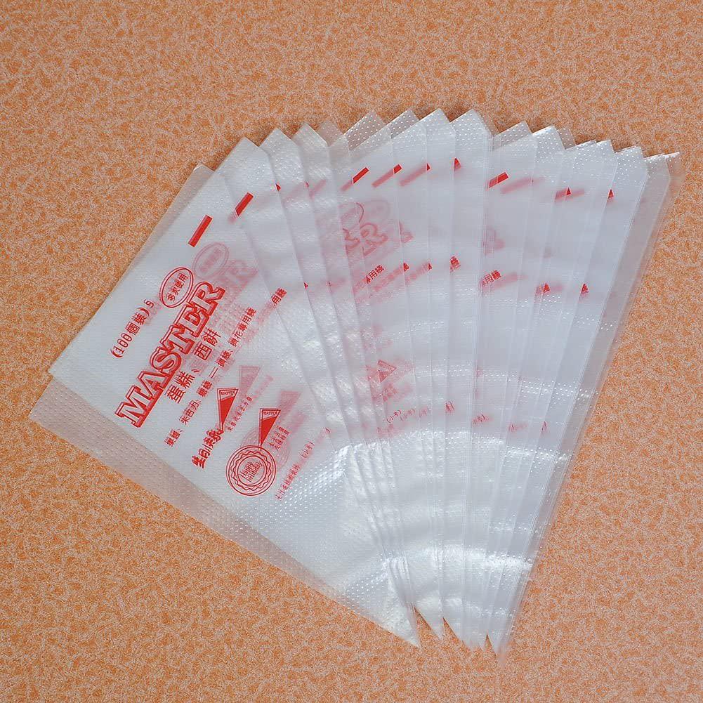 100-Pack: Disposable Cream Pastry Bags Kitchen & Dining - DailySale