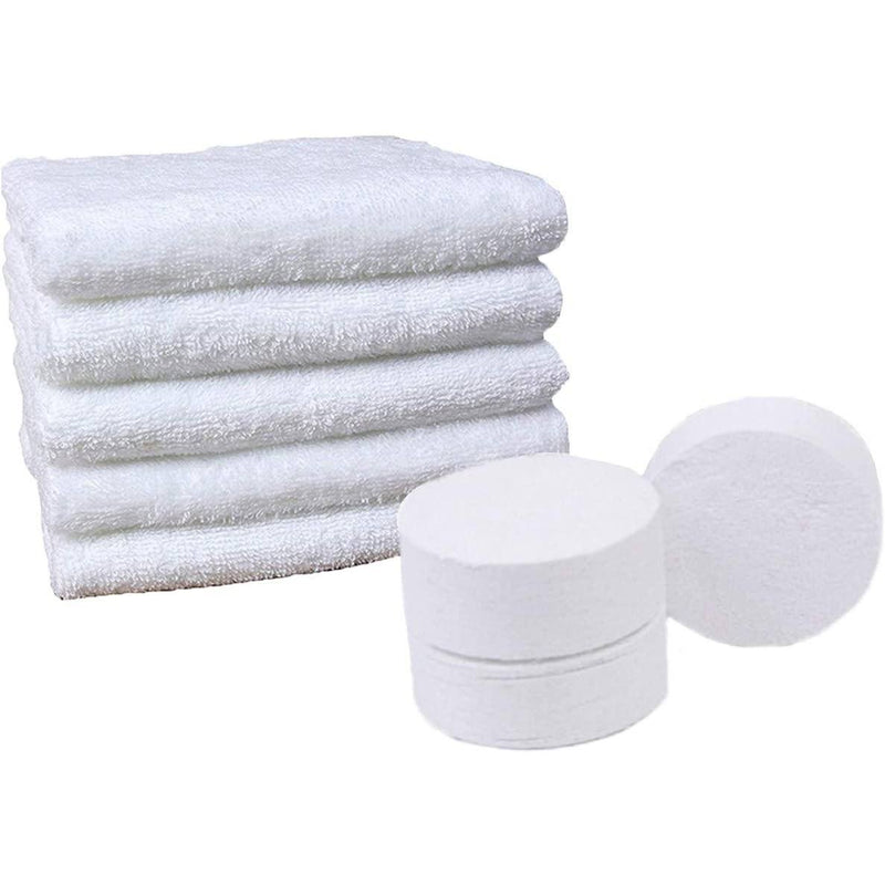 100-Pack: Mini Compressed Towels Bags & Travel - DailySale