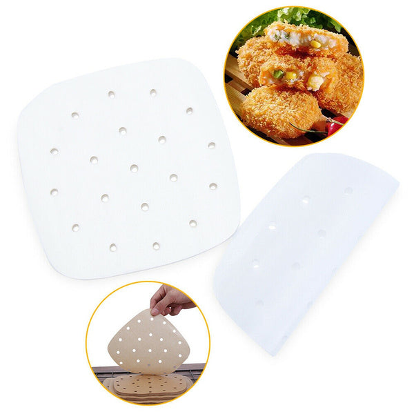 100-Piece: Air Fryer Parchment Paper Kitchen Tools & Gadgets - DailySale