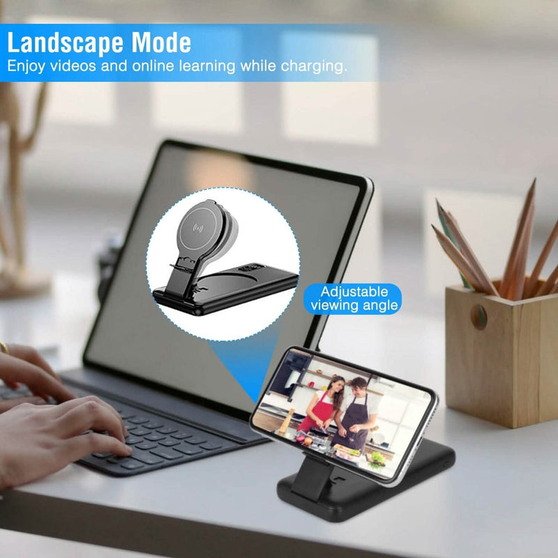 1000 mAh Wireless Foldable Power Bank Mobile Accessories - DailySale