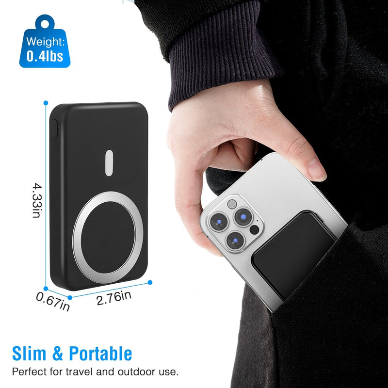 10000mAh Magnetic Wireless Power Bank 22.5W Fast Charging Mobile Accessories - DailySale