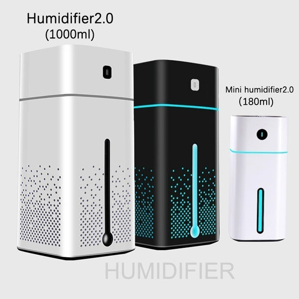 1000ml USB Electric Diffuser Humidifier Wellness - DailySale