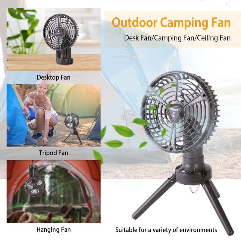 10400 mAh Portable Camping Fan Sports & Outdoors - DailySale