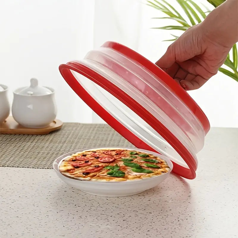 10.5 inch Collapsible Food Plate Lid Cover Kitchen Tools & Gadgets - DailySale