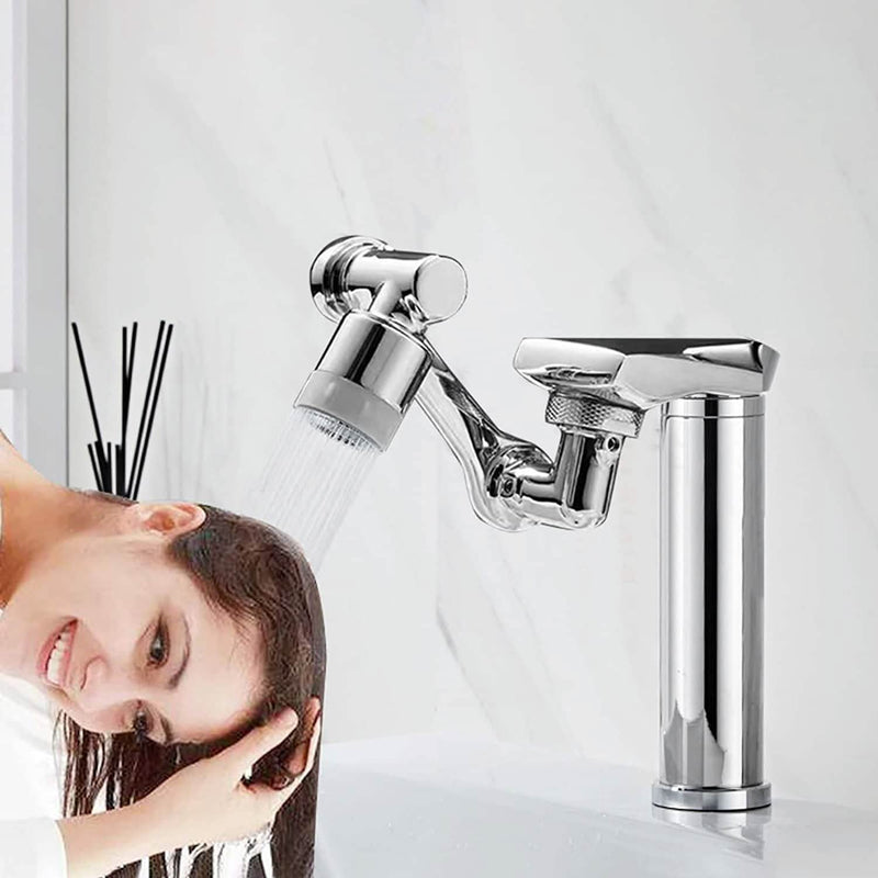 1080 Degree Extension Universal Faucet Aerator 2 Modes Bath - DailySale