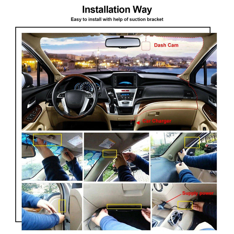 1080p Car Dashboard DVR Camera Video Recorder Automotive - DailySale