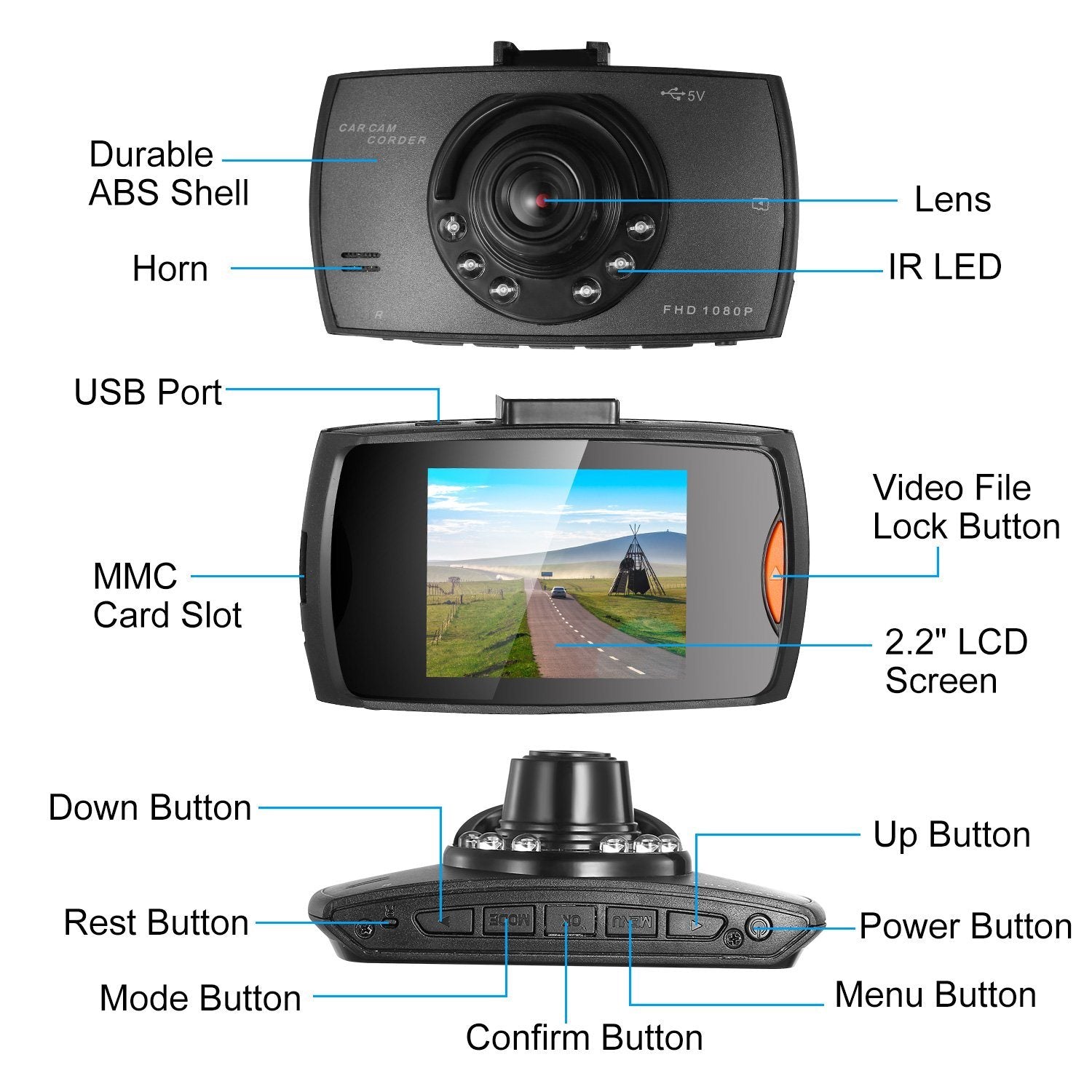 1080P Car DVR Camera Dash Cam Automotive - DailySale