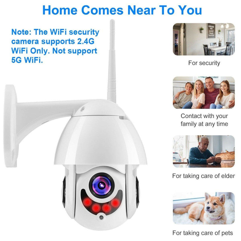 1080P FHD WiFi IP Camera Two-Way Gadgets & Accessories - DailySale