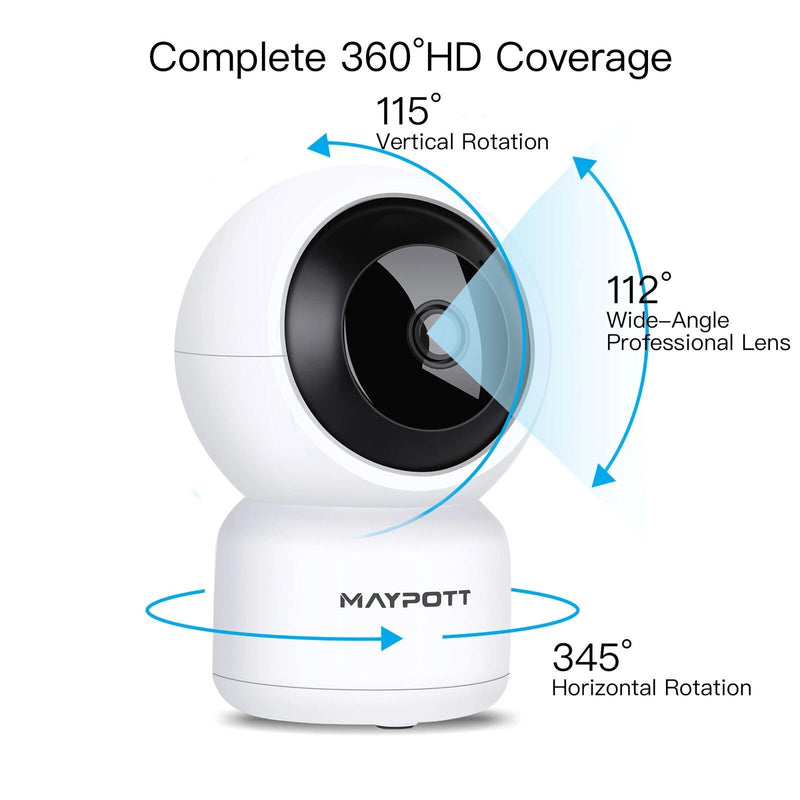 1080P HD Wireless Smart Spy Camera WiFi Security IR Night Vision Baby Monitor Baby - DailySale