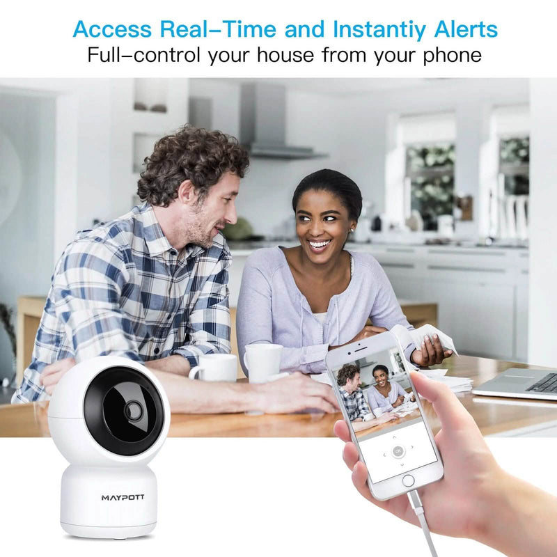 1080P HD Wireless Smart Spy Camera WiFi Security IR Night Vision Baby Monitor Baby - DailySale