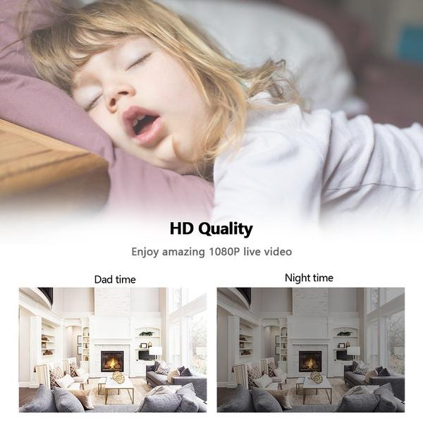 1080P Intelligent Tracking Home Security Camera HD Wifi PTZ Camera Cameras & Drones - DailySale