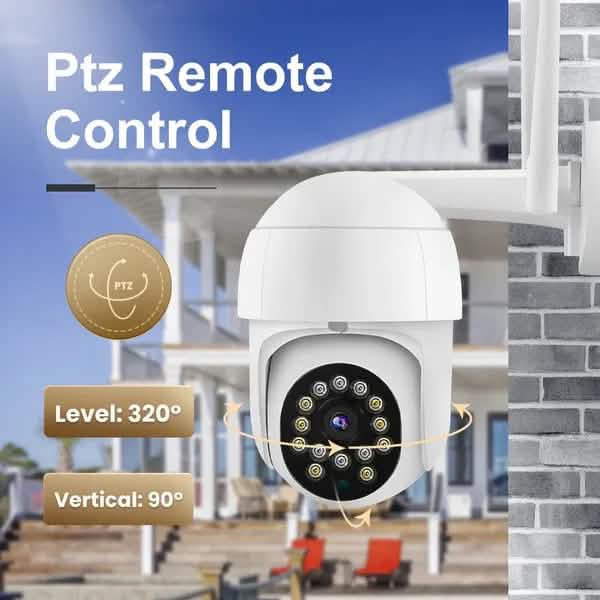 1080P Outdoor Full Color Night Vision Surveillance Camera Smart Home & Security - DailySale